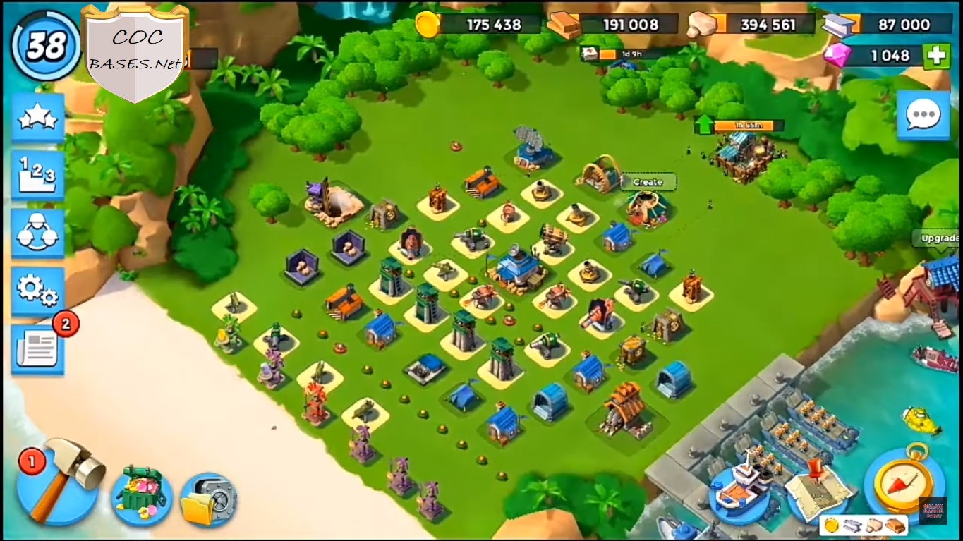 Best Boom Beach Hq Layouts Cocbases Net