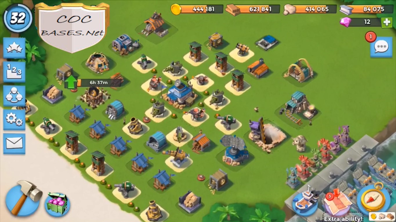 Best Boom Beach Hq Layouts Cocbases Net