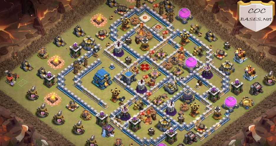 Best TH12 Trophy Layout