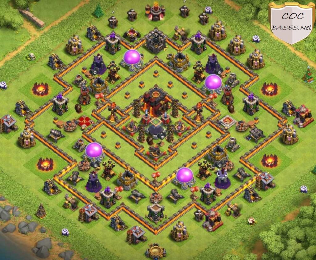 10 Best TH10 Trophy Bases 2021 Links - Top Anti Everything Bases