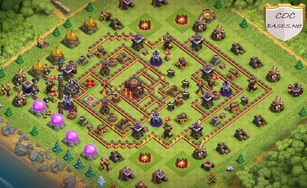 best th10 trophy bases