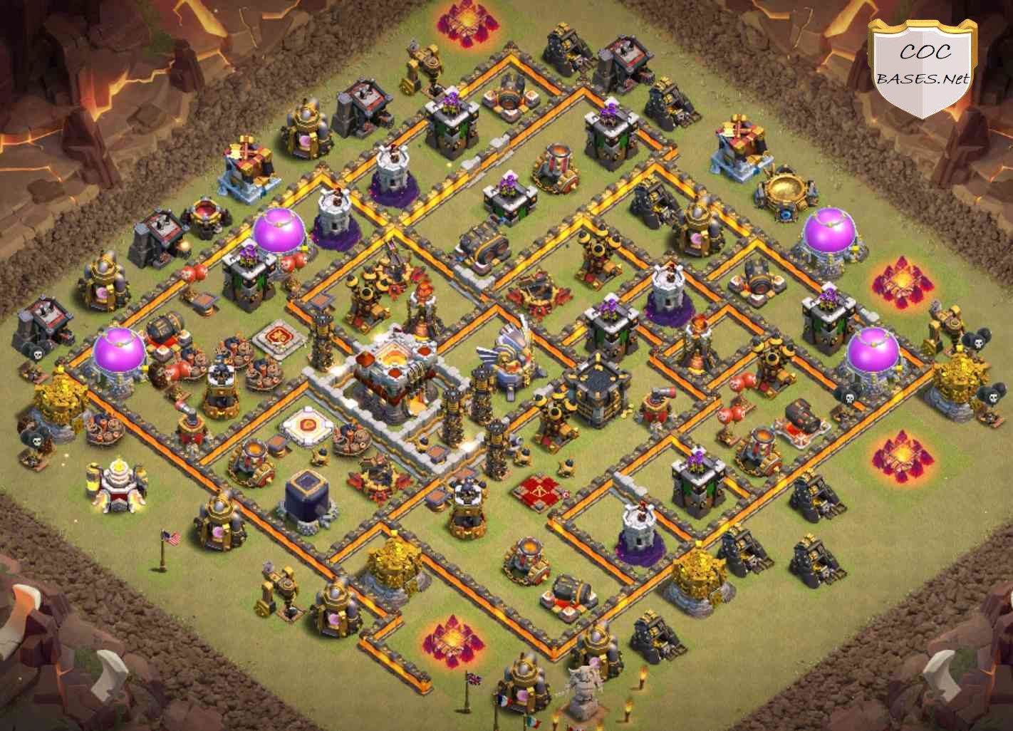 10 Best TH11 Trophy Base Links 2023 (Trophy Pushing) - COC Bases