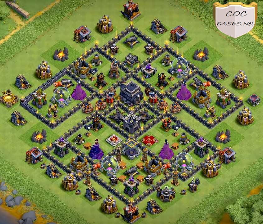 best th9 trophy bases