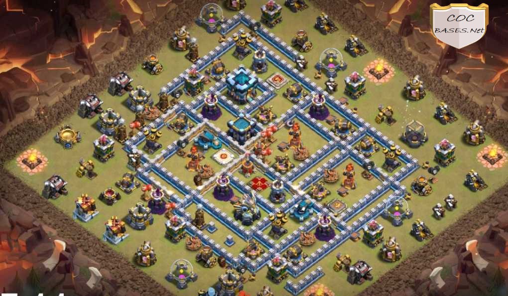 coc th13 war base link