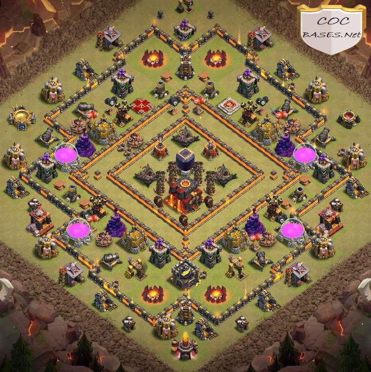 10 Best TH10 Trophy Bases 2021 Links - Top Anti Everything Bases