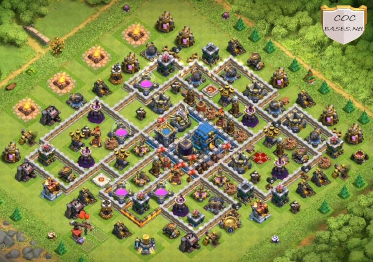 58+ Best TH12 Hybrid Base Links 2024 (Anti Everything)