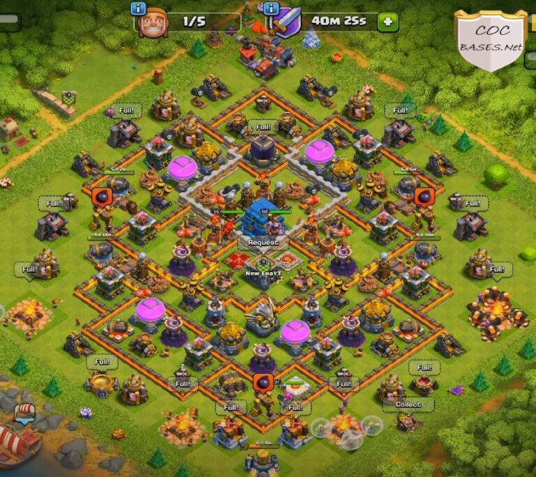 58+ Best TH12 Hybrid Base Links 2024 (Anti Everything)