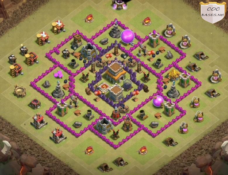 clash of clans inşaatçı üssü 8. seviye köy düzeni