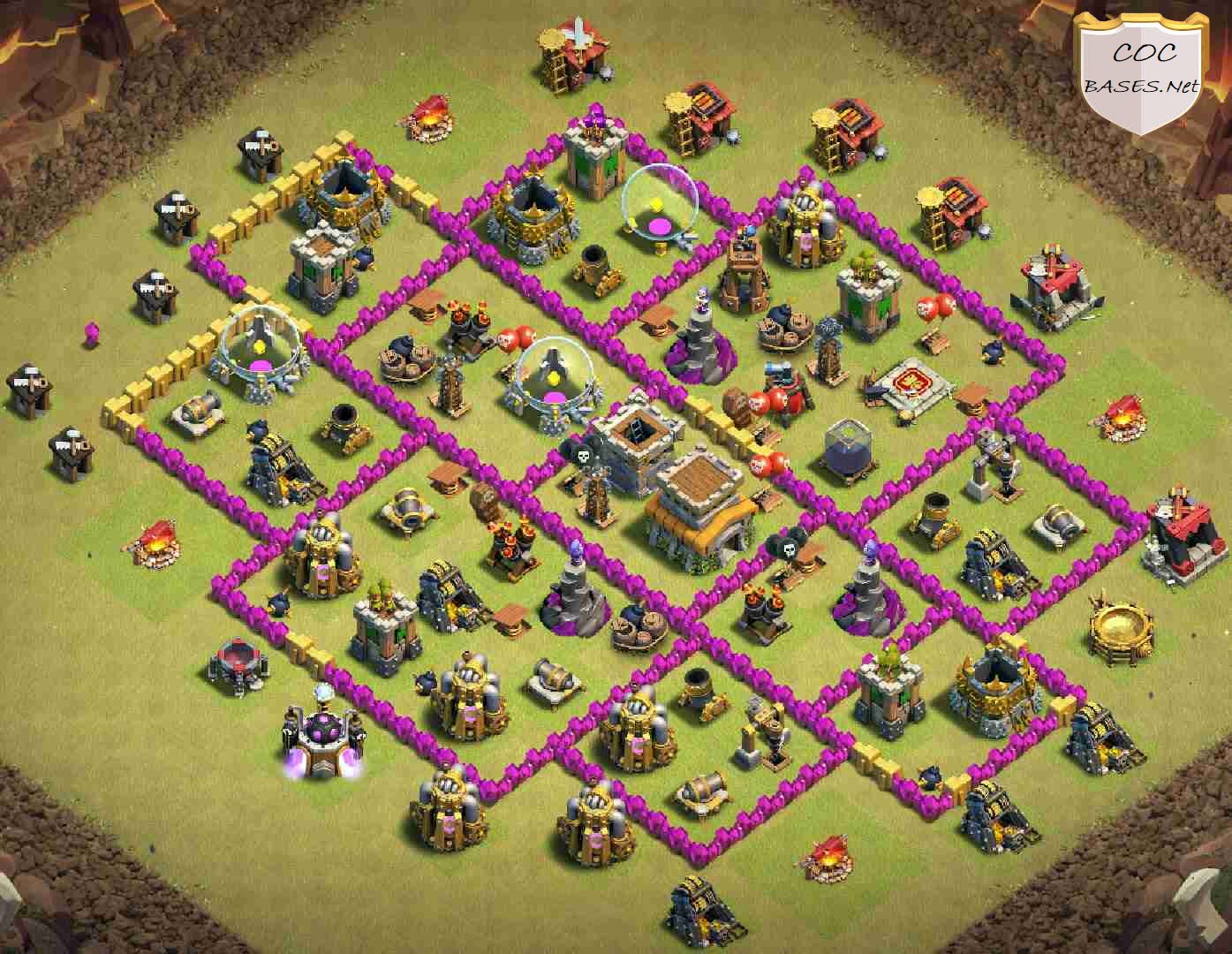 Best TH8 Base Layout. 