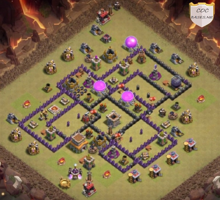 best th8 war bases