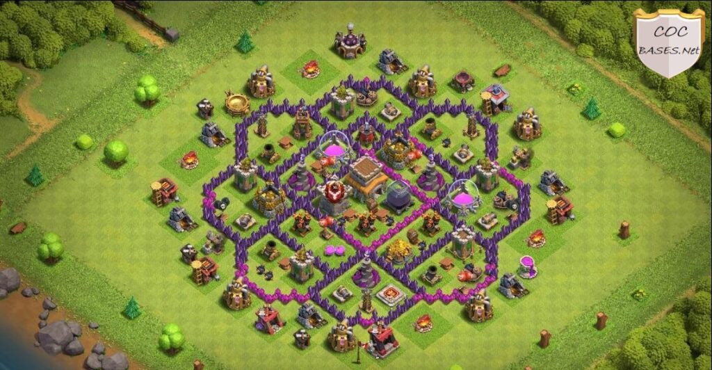 best townhall 8 hybrid base