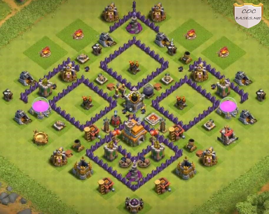 unbeatable town hall 7 base