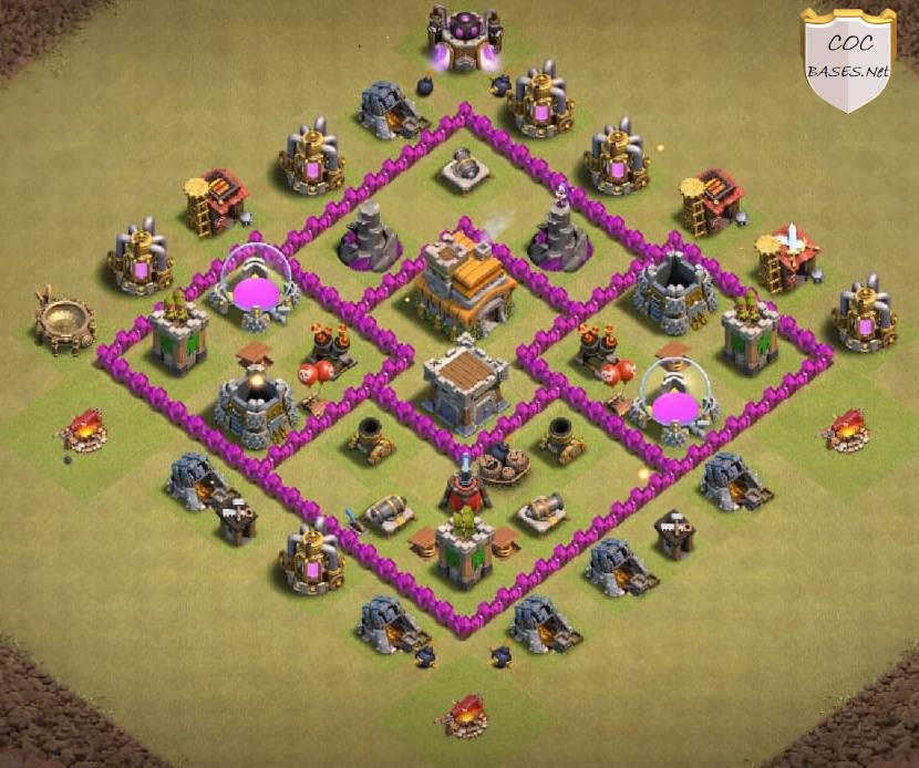 Best TH6 Farming Layout