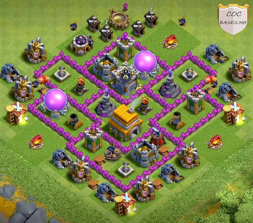 Best TH6 hybrid Layout