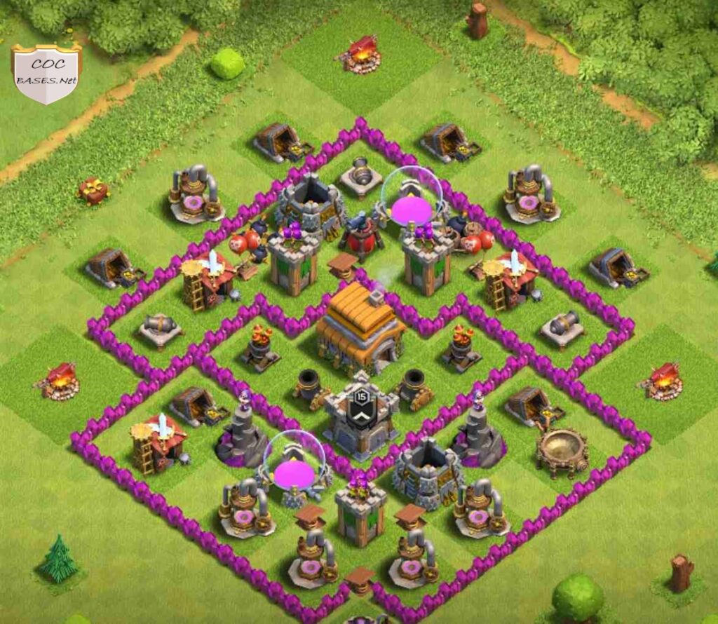 best th6 farming bases