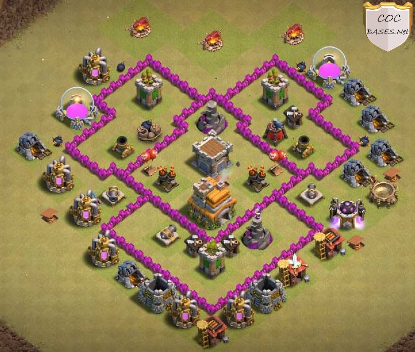 best th6 war bases