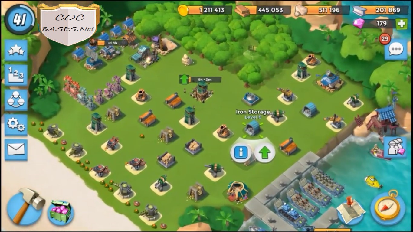10+ Best Boom Beach HQ 14 Layouts 2024