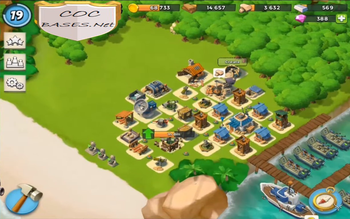 10+ Best Boom Beach HQ 9 Layouts 2024