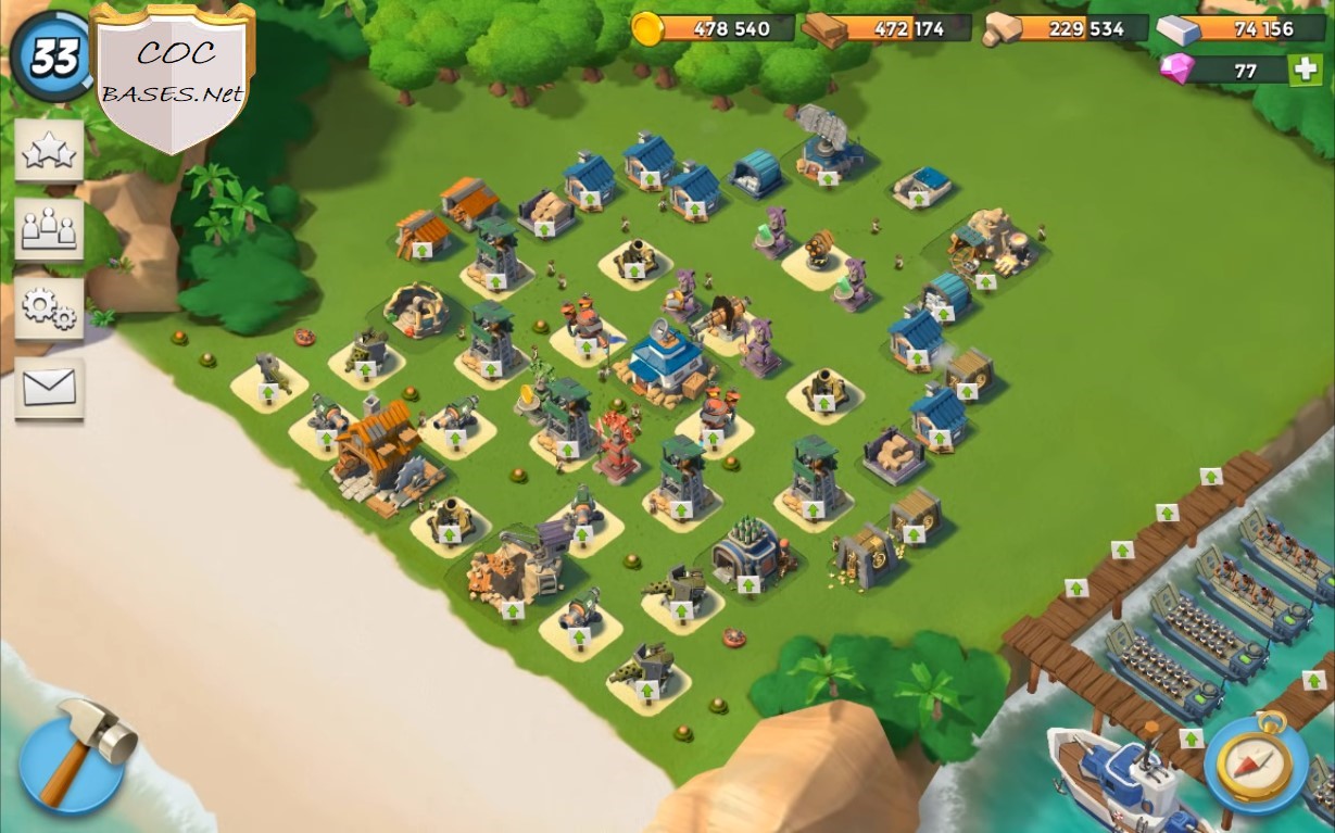 10+ Best Boom Beach HQ 13 Layouts 2024