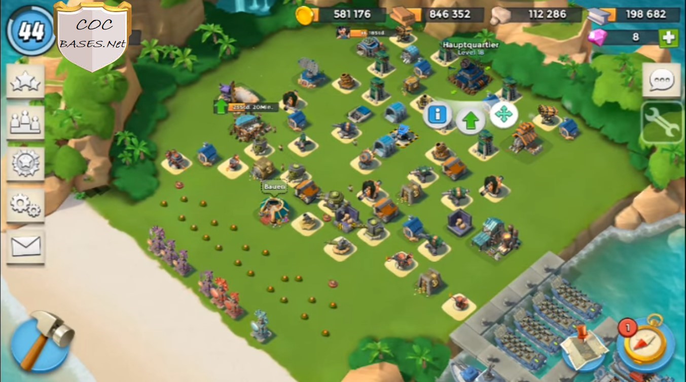 10+ Best Boom Beach HQ 18 Layouts 2025 - cocbases.net