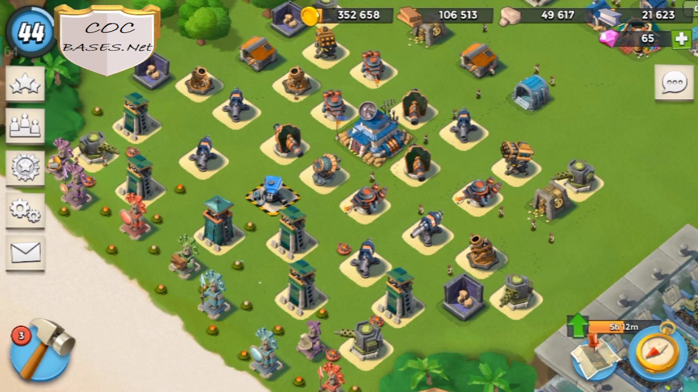 10+ Best Boom Beach HQ 16 Layouts 2024