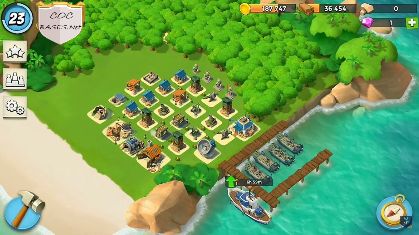 10 Best Boom Beach HQ 8 Layouts 2024