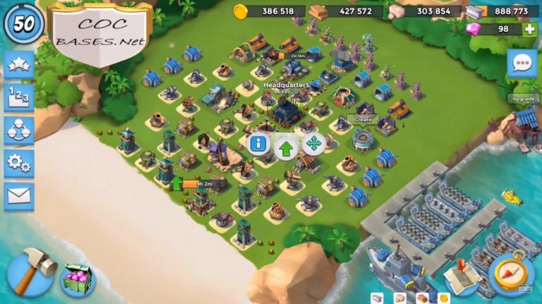 10 Best Boom Beach HQ 20 Layouts 2024 - cocbases.net