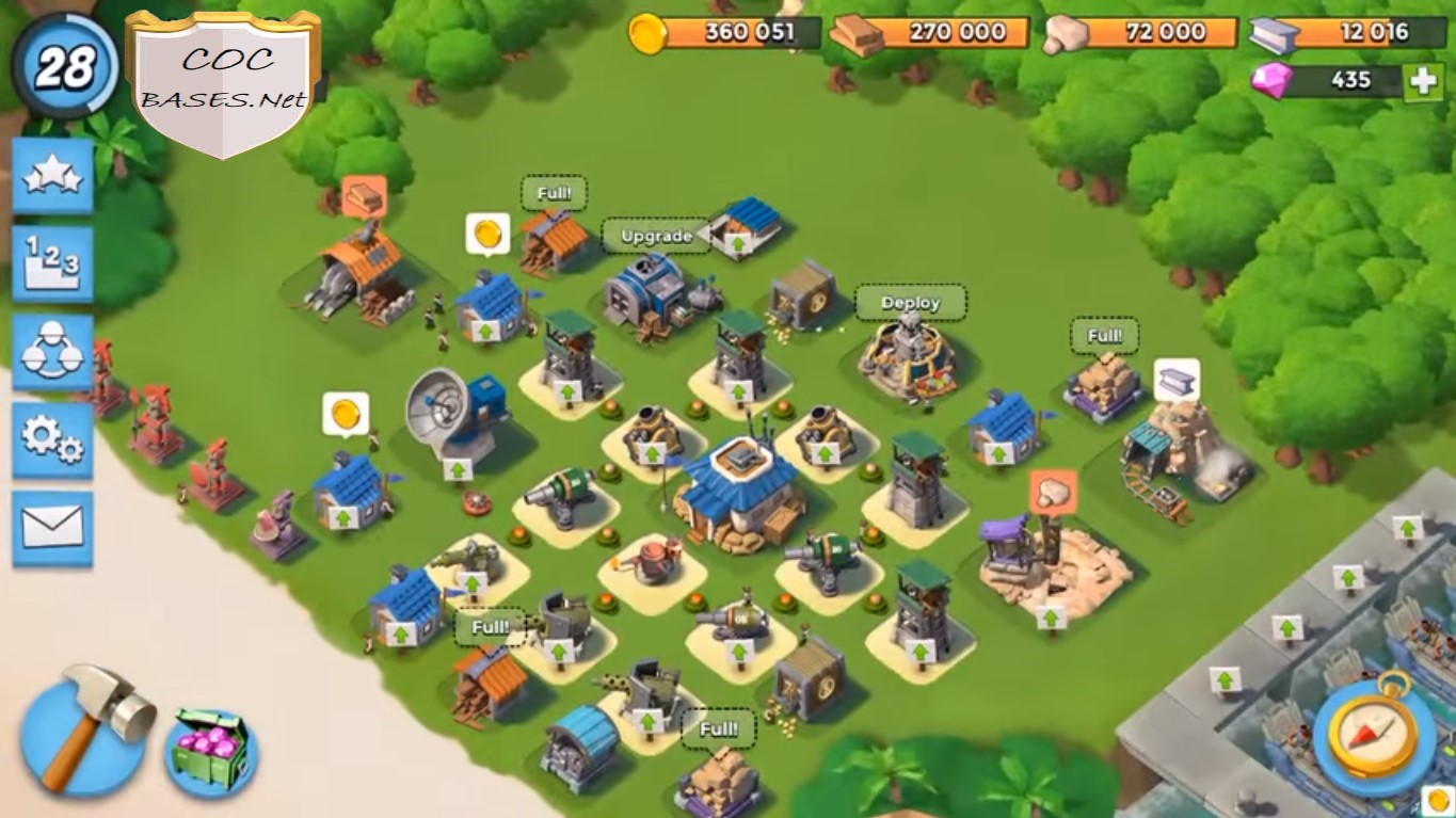 10+ Best Boom Beach HQ 9 Layouts 2024