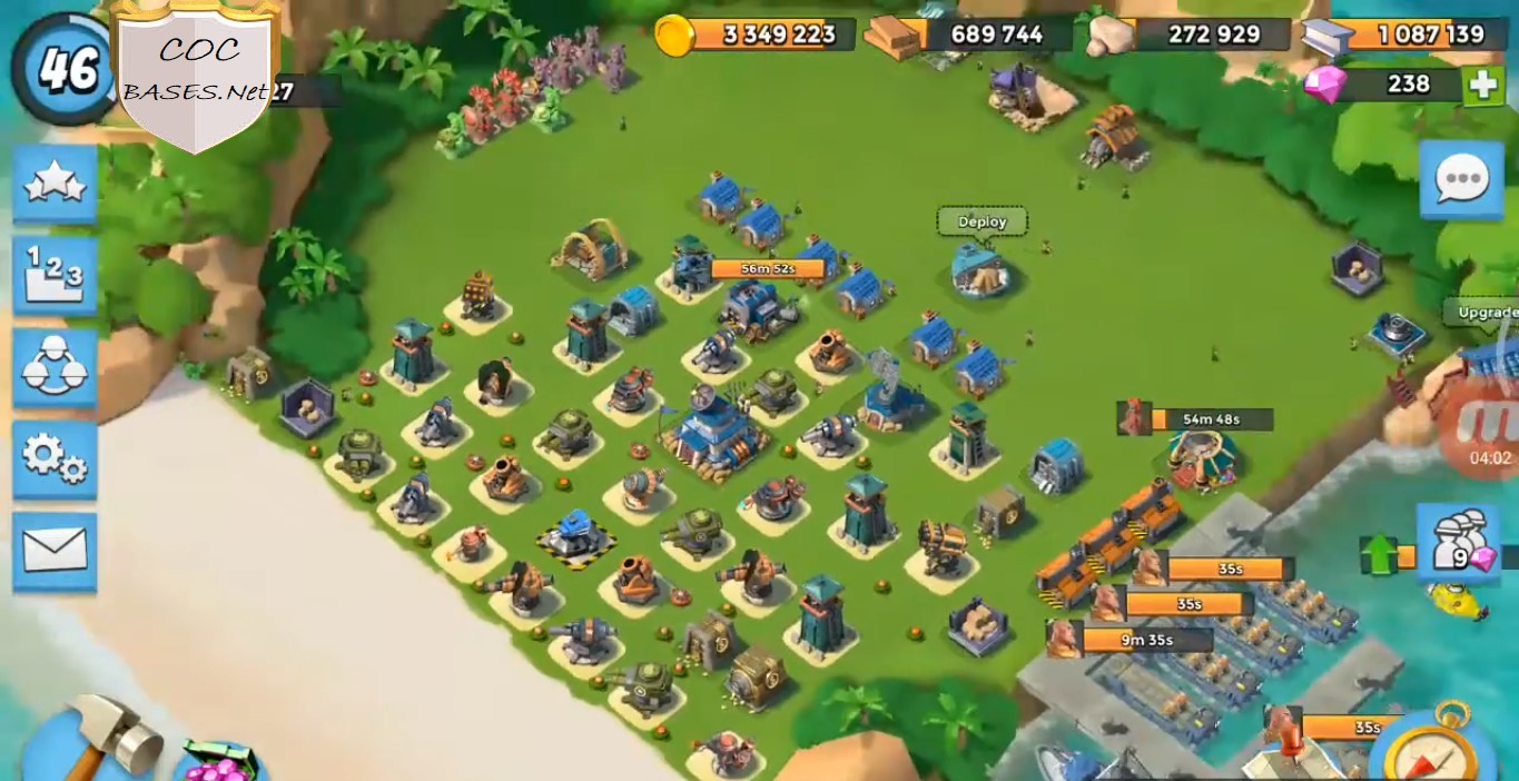 10+ Best Boom Beach HQ 14 Layouts 2024