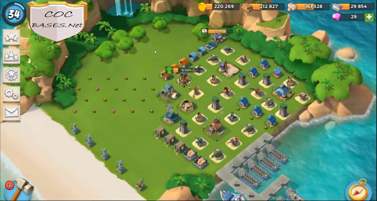 10+ Best Boom Beach HQ 15 Layouts 2025 - cocbases.net