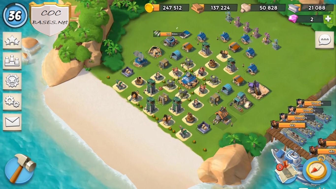 10+ Best Boom Beach HQ 14 Layouts 2024