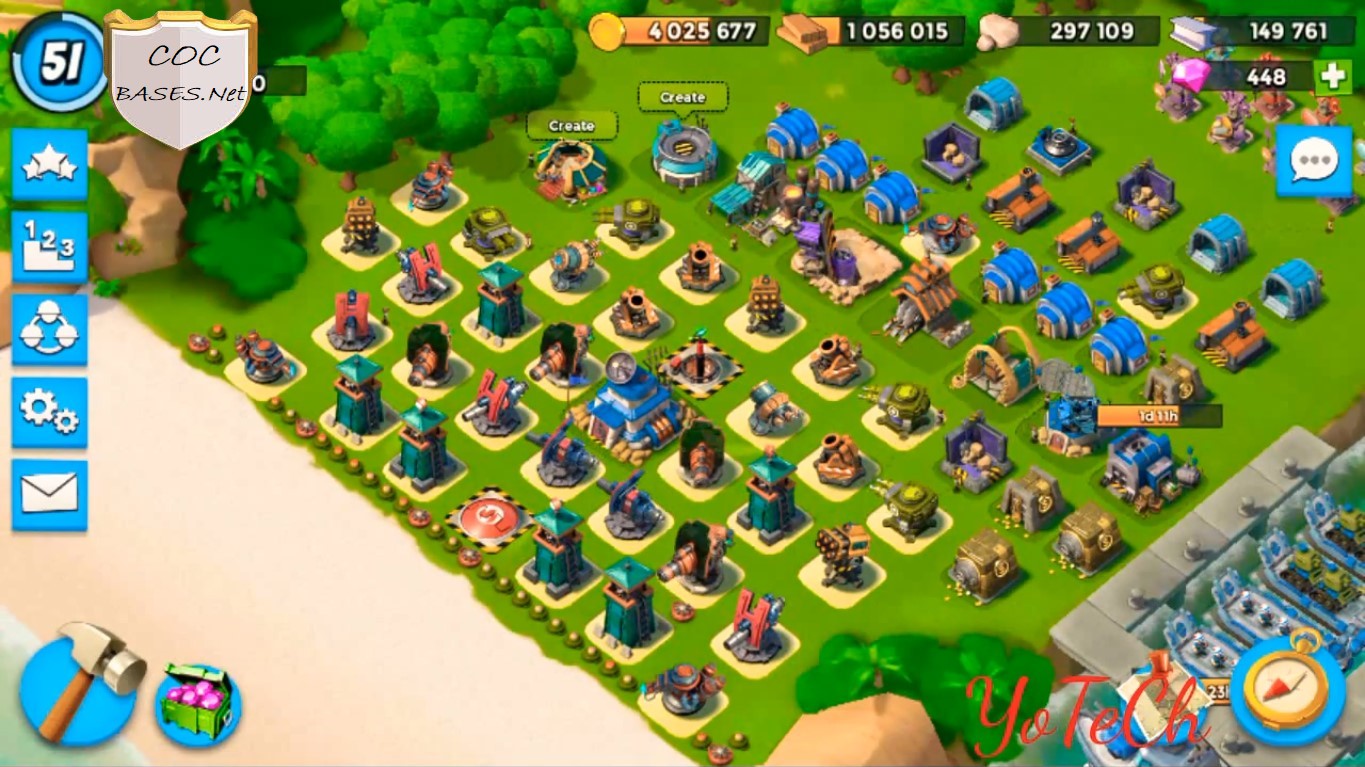10+ Best Boom Beach HQ 17 Layouts 2024