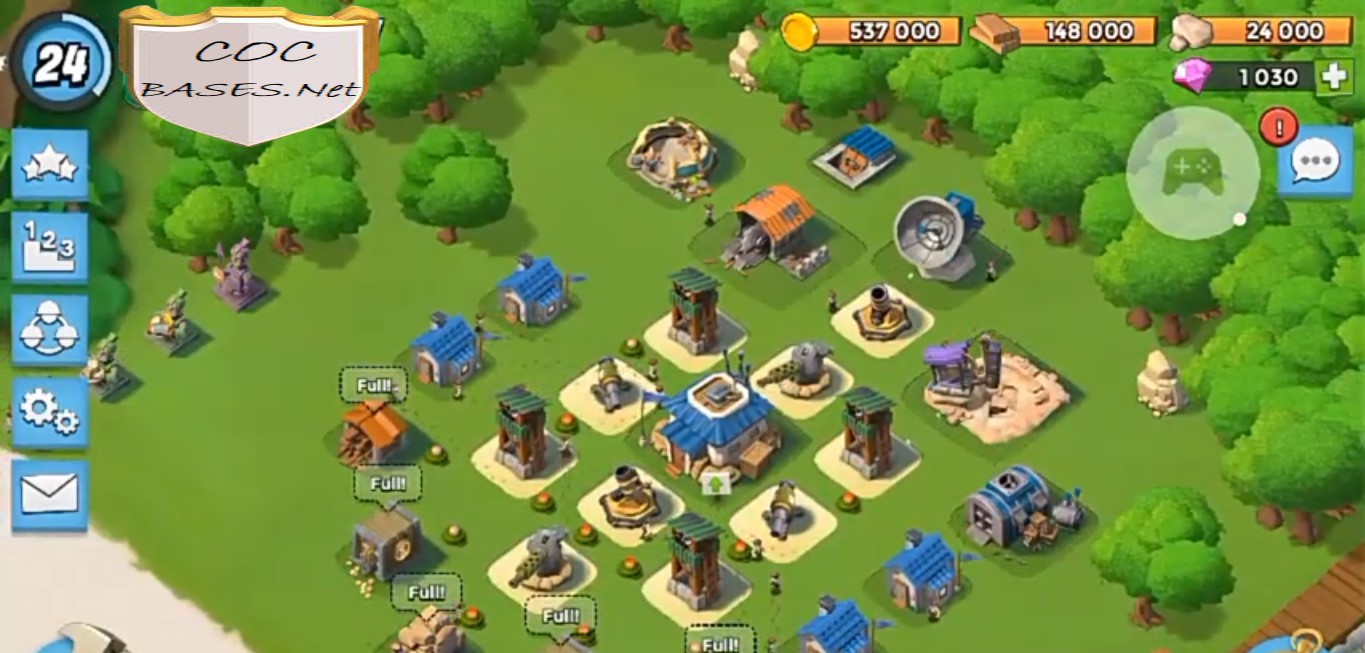 10 Best Boom Beach HQ 8 Layouts 2024