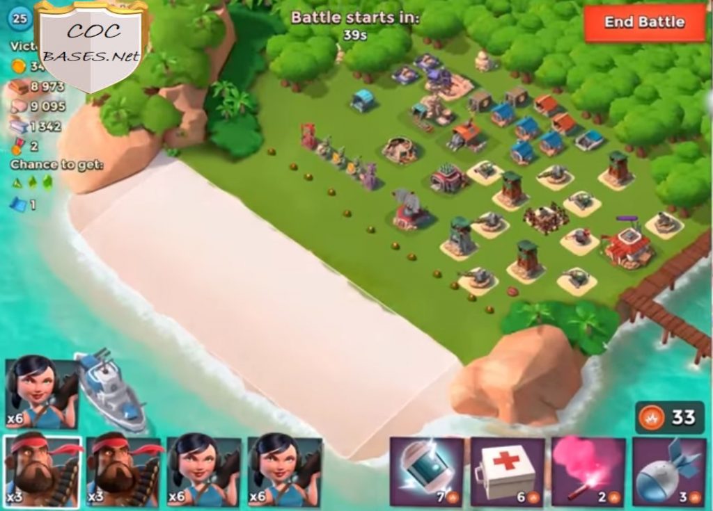 boom beach level 10 hq layout