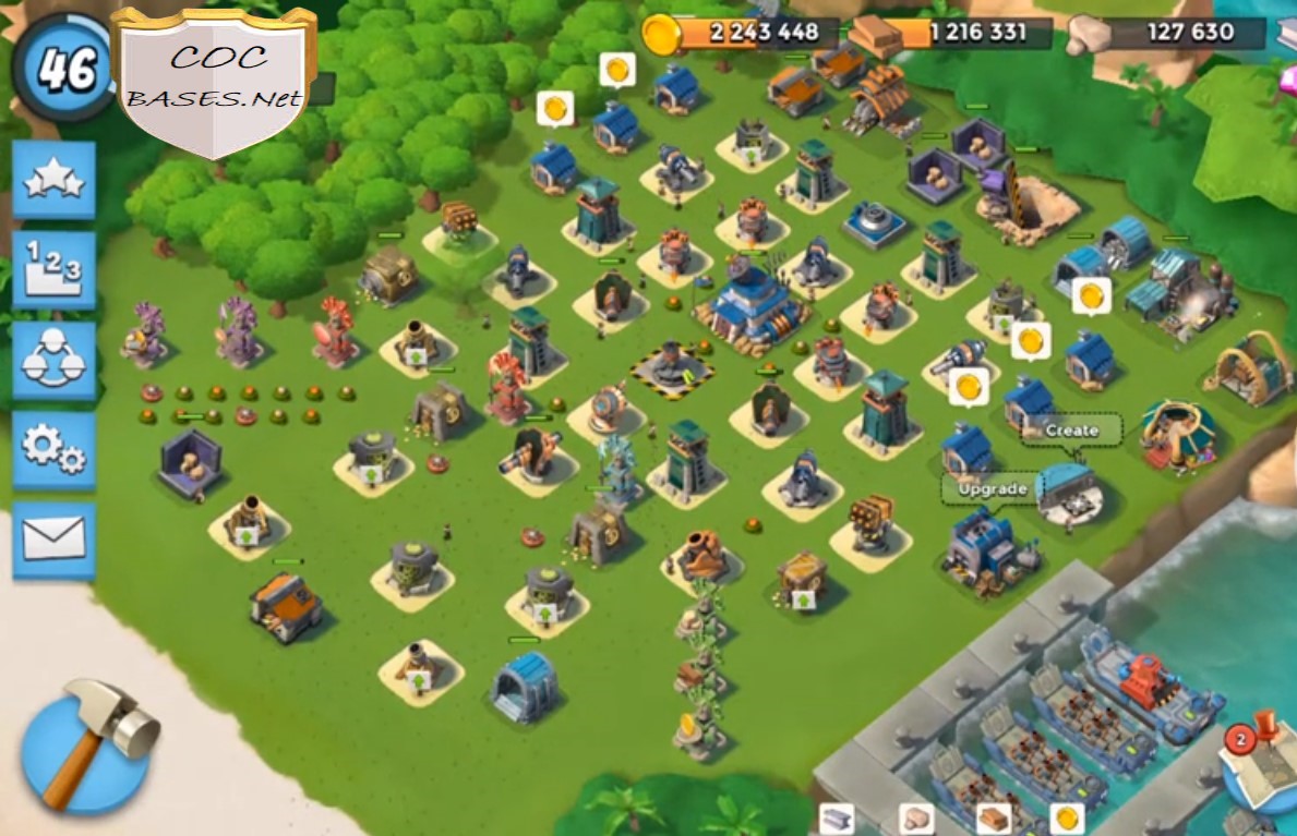 10+ Best Boom Beach HQ 18 Layouts 2024