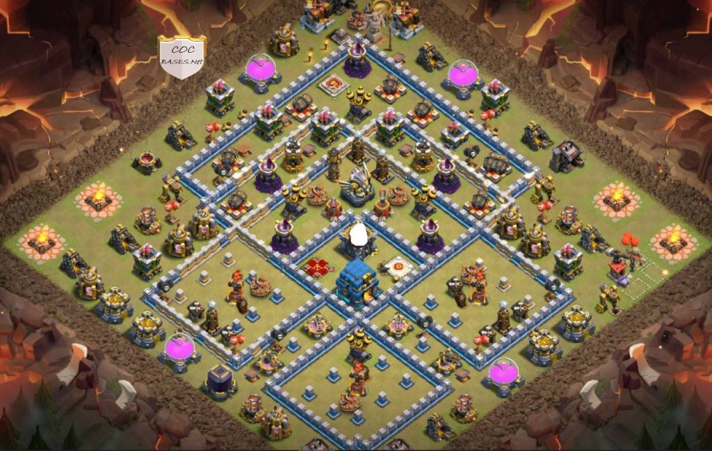 3 star th12 war base link