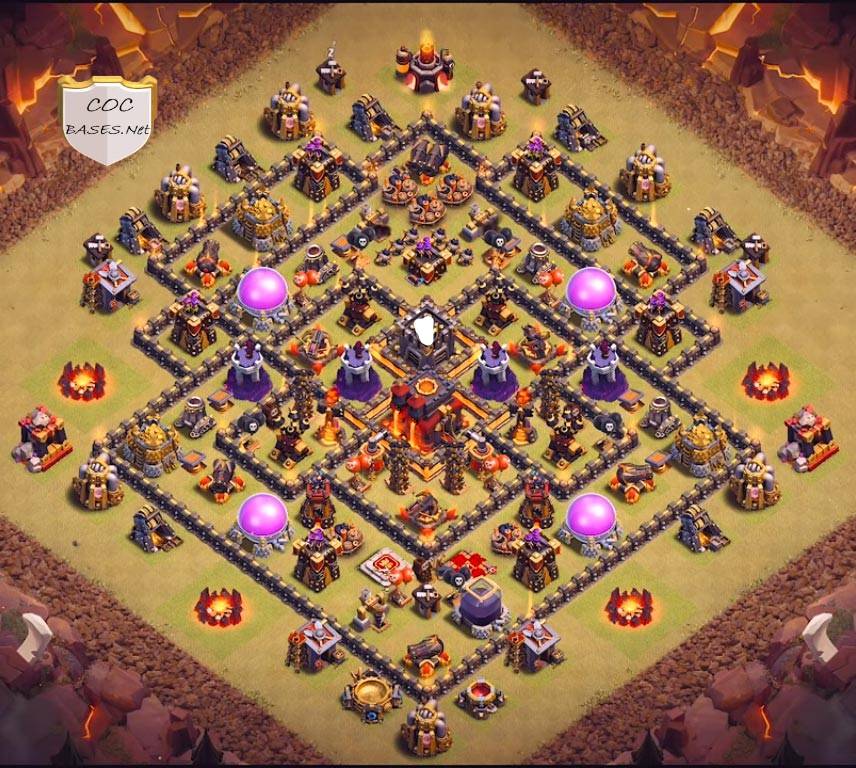 Anti 1 Star Town Hall 10 Layout with Download Link