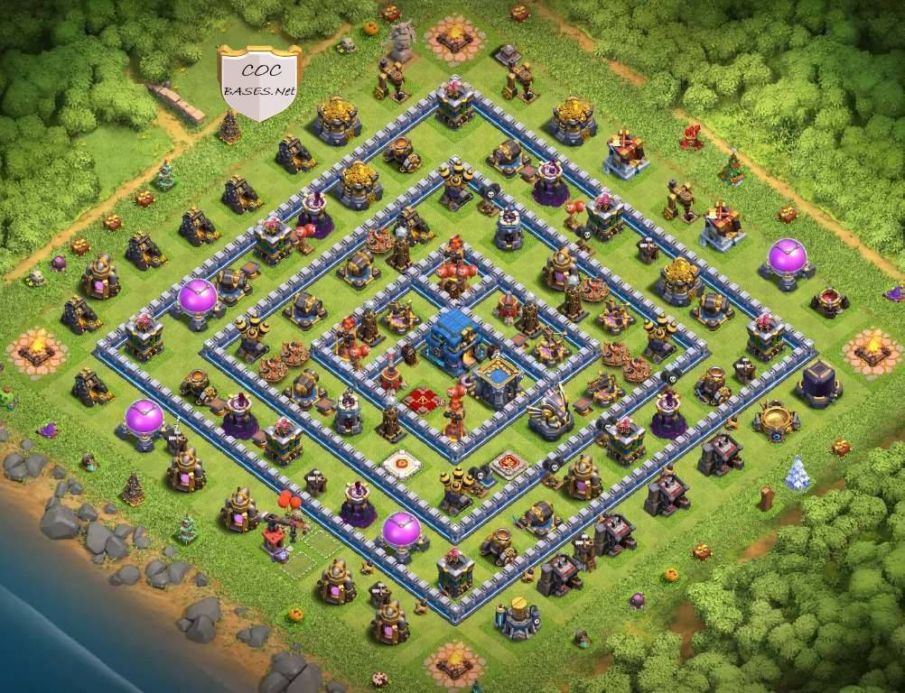Anti 1 Star Town Hall 12 Layout with Download Link