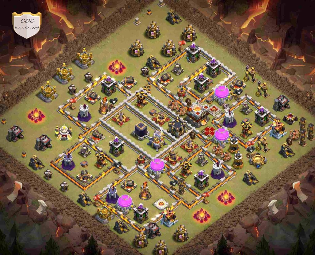 Best Town Hall 11 Layout Anti GoWiPe