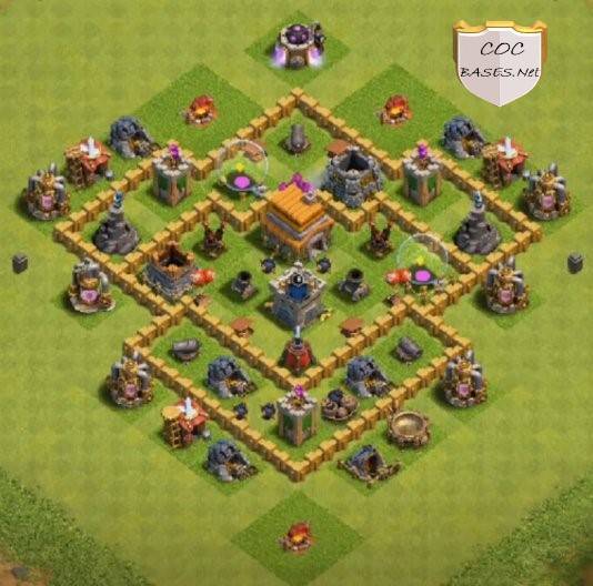Best Town Hall 6 Base Anti Giants