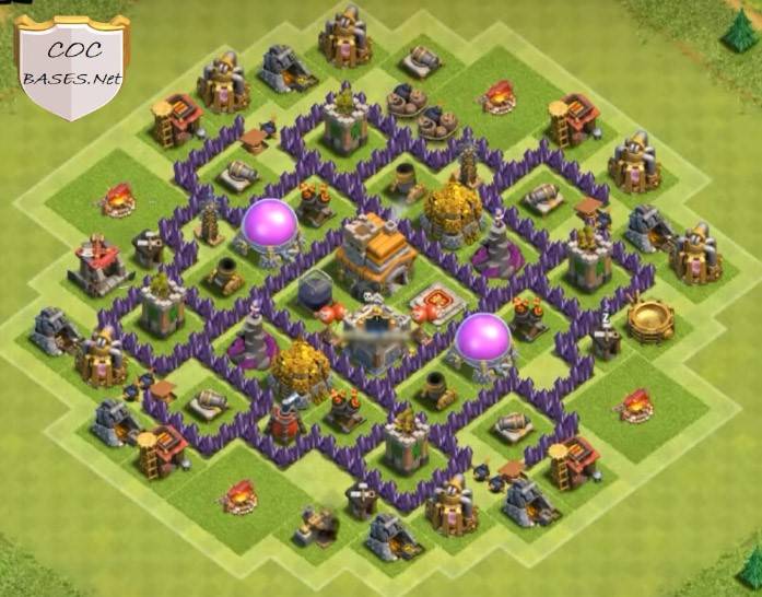 Best Town Hall 7 Layout Anti Giants