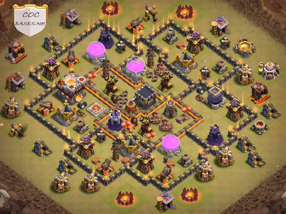 Best Town Hall 8 Layout Anti GoWiPe