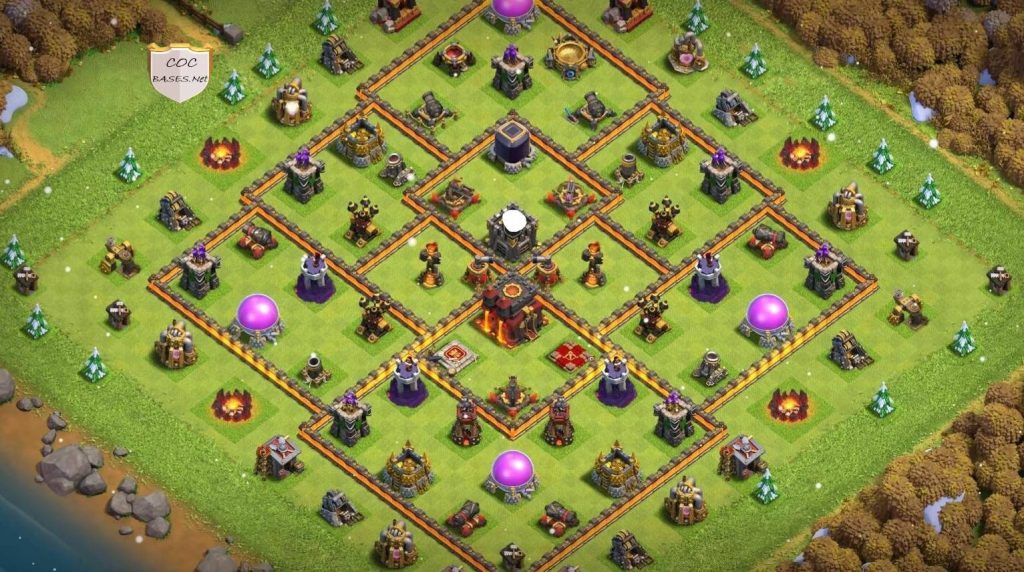 Best th10 War Base Anti 3 Stars