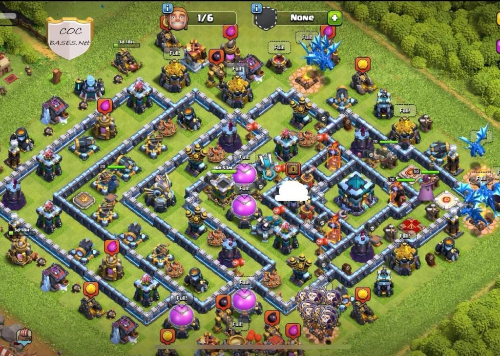 Best th13 War Base Anti 3 Stars