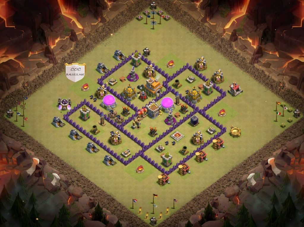 Best th7 farming Base Anti 3 Stars