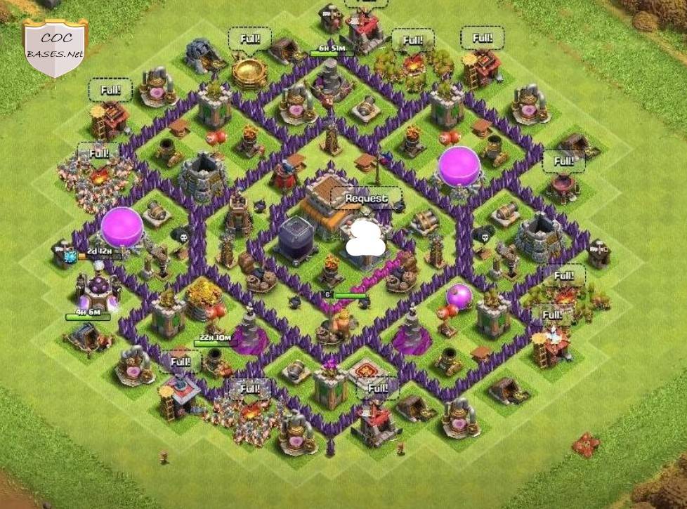 Best th8 War Base Links 2023