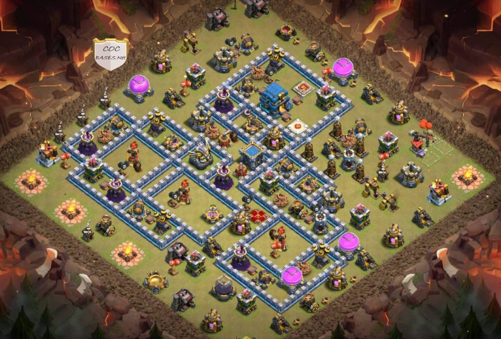 COC Level 12 Base Links Anti Everything