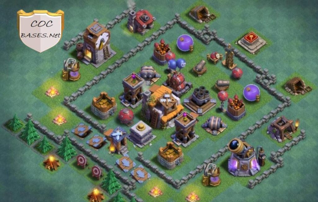 COC Level 5 Base Links Anti Everything