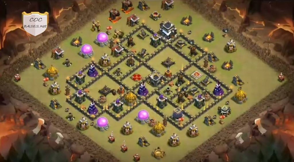 COC Town Hall 9 Best Base Layout