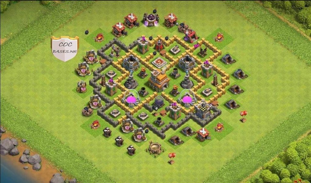 COC Town Hall Level 7 Anti Everything